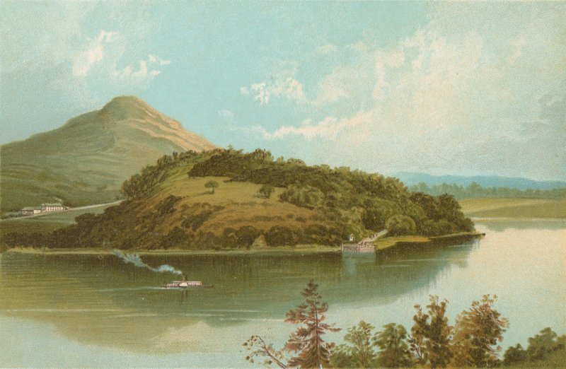 Průsmyk Balmaha - Loch Lomond od English School
