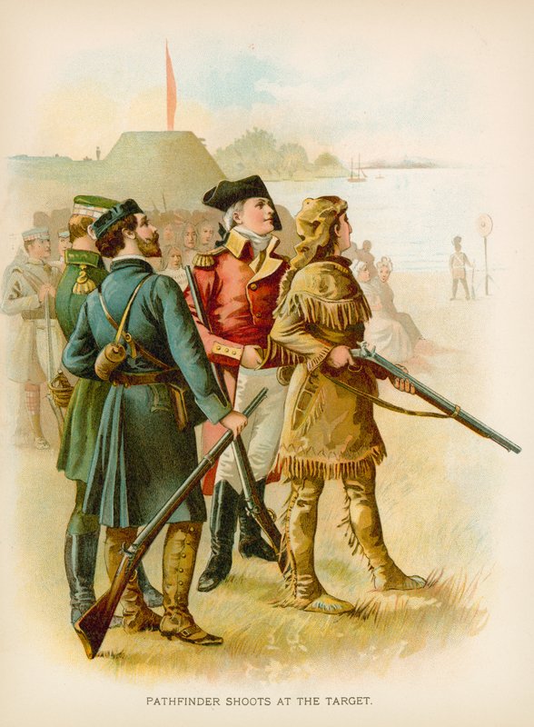 Pathfinder střílí na cíl od English School