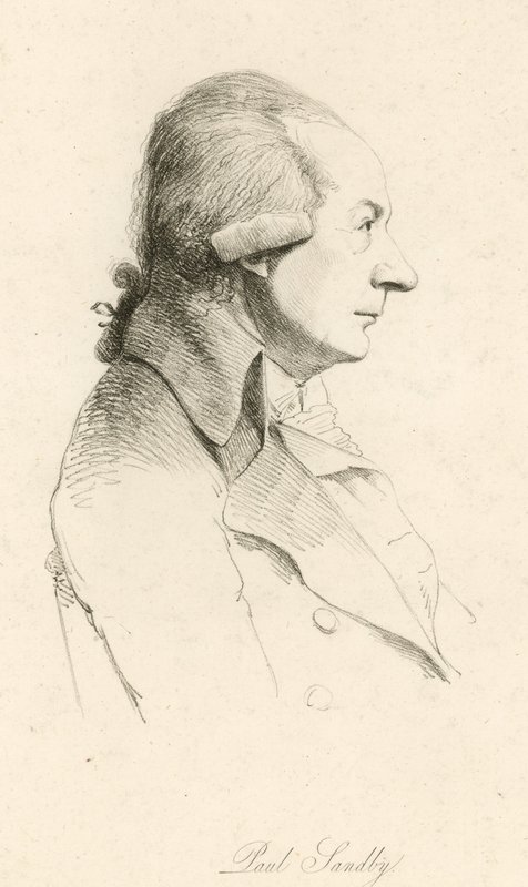 Paul Sandby, tvůrce map a malíř od English School