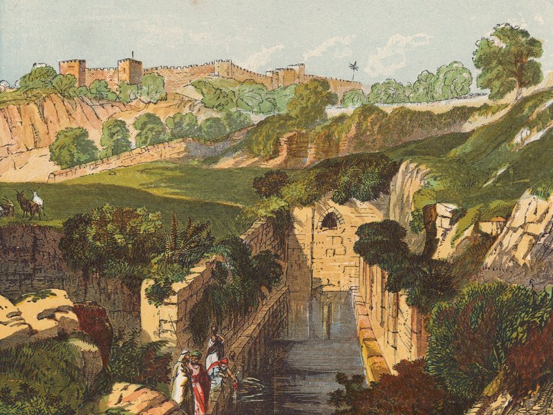 Pavlovo athénské kázání (barevná litografie) od English School
