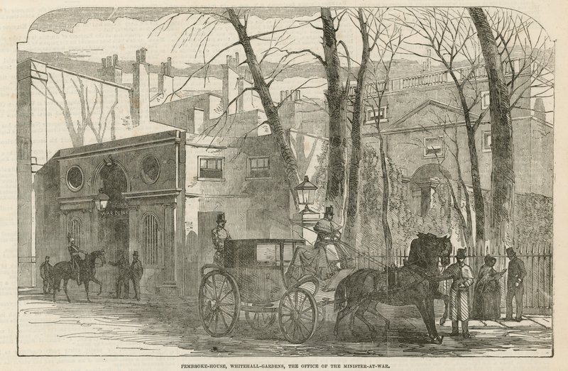 Pembroke House ve Whitehall Gardens od English School