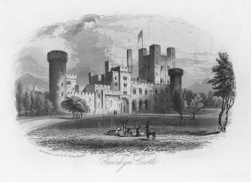 hrad Penrhyn od English School
