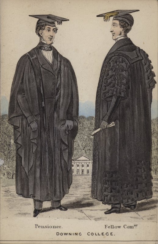 Důchodce, Fellow Commoner, Downing College od English School
