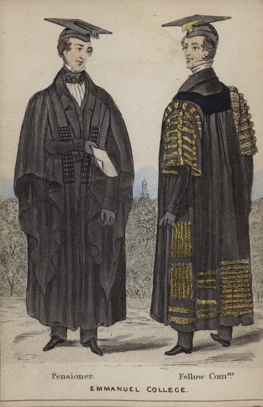 Důchodce, Fellow Commoner, Emmanuel College od English School