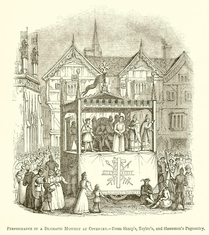 Představení dramatické záhady v Coventry od English School