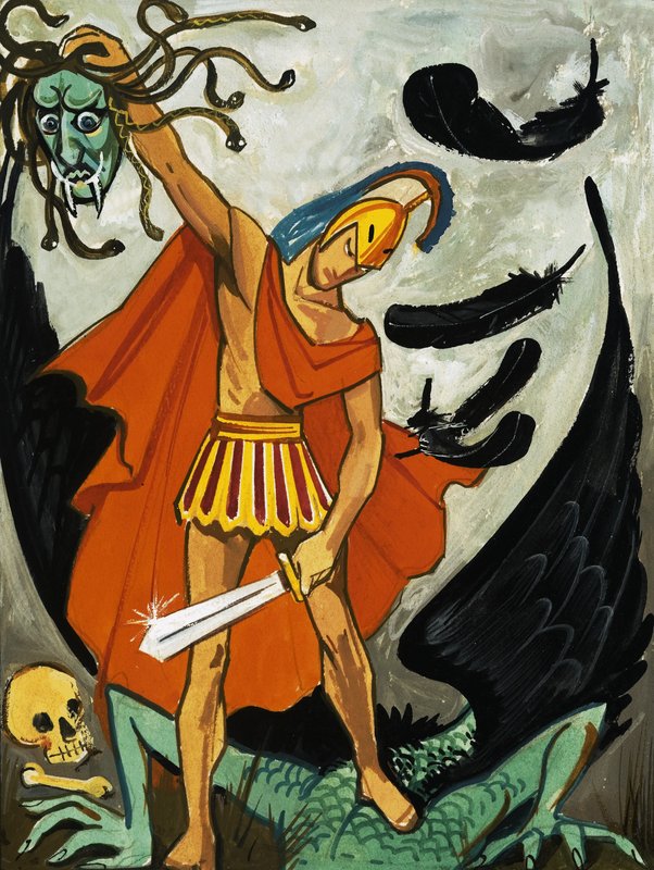 Perseus a Medúza od English School