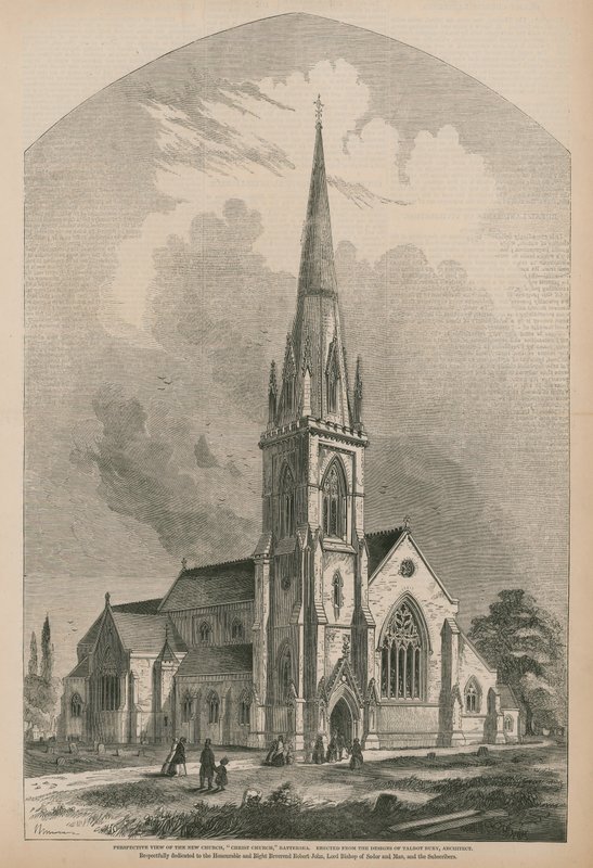 Perspektivní pohled na Christ Church od English School