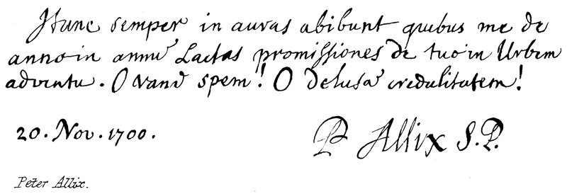 Petr Allix od English School
