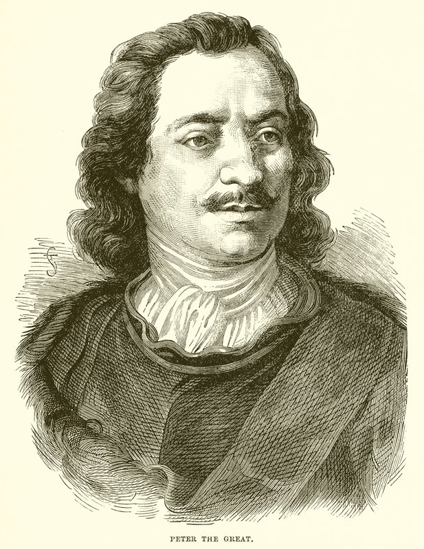 Petr Veliký od English School