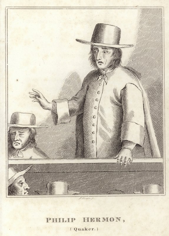 Philip Hermon, Quaker od English School