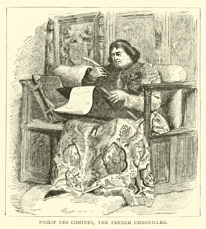 Philip des Comines, francouzský kronikář od English School
