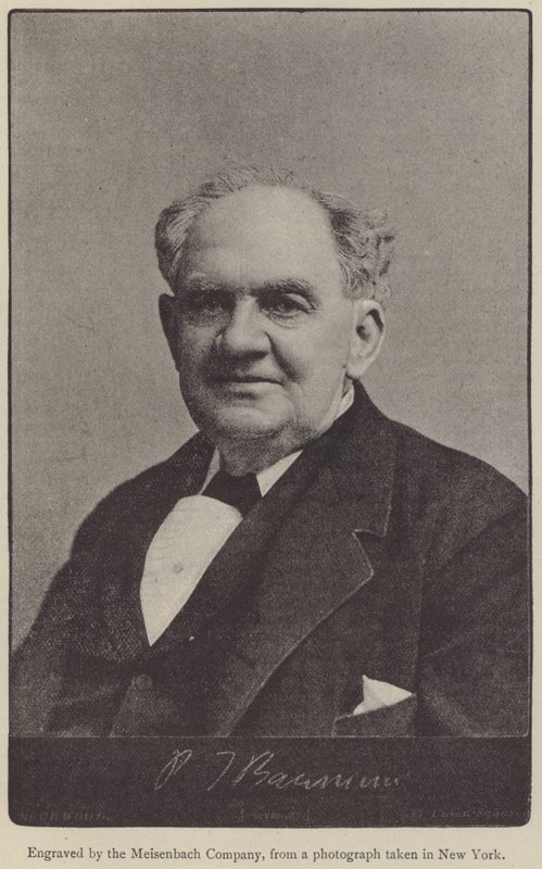 Phineas Taylor Barnum (rytina) od English School