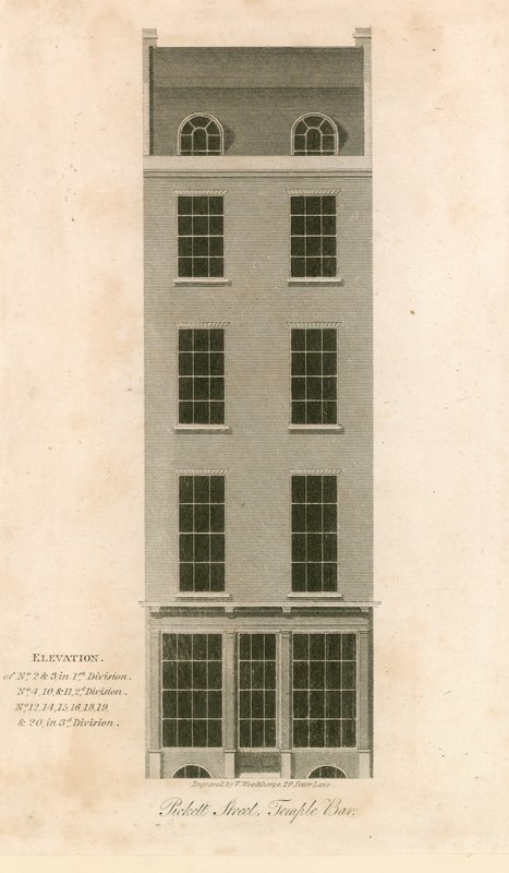Pickett Street, Temple Bar, Londýn od English School