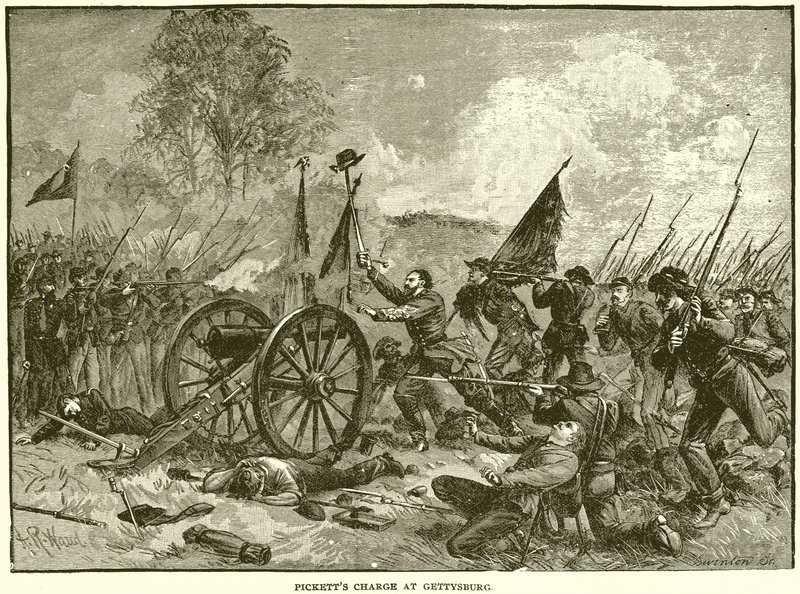 Pickettův poplatek v Gettysburgu od English School