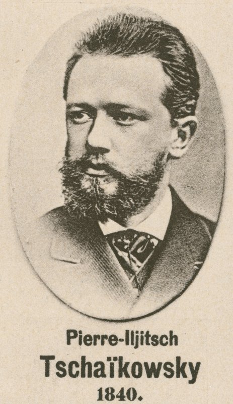 Pierre-Iljič Čajkovskij (rytina) od English School