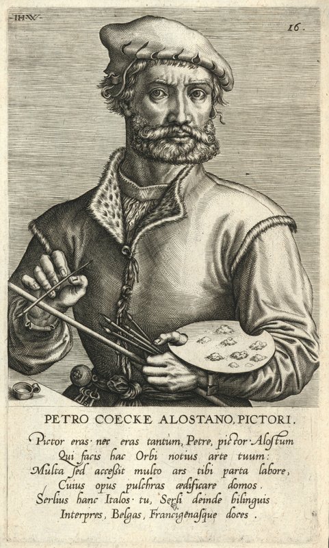 Pieter Coecke van Aelst, malíř od English School