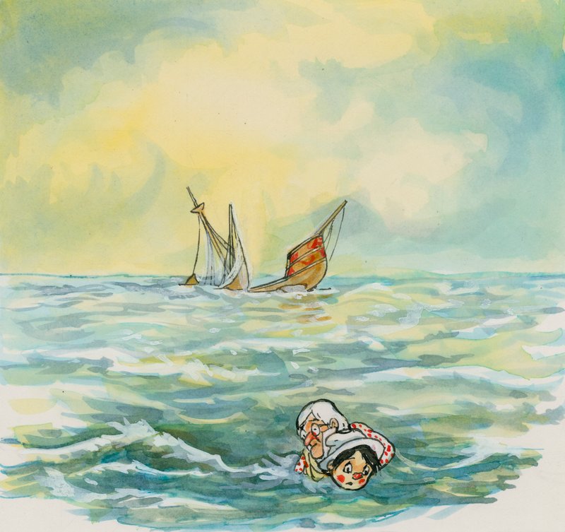 Pinocchio (kvaš na papíře) od English School