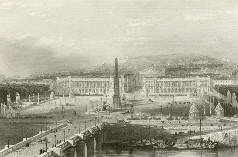 Place de la Concorde - Paříž od English School