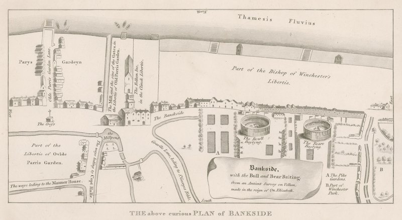 Plán Bankside, Southwark od English School
