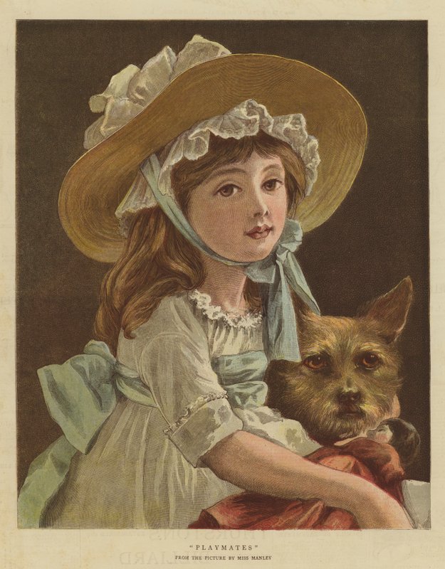 Playmates (chromolit) od English School