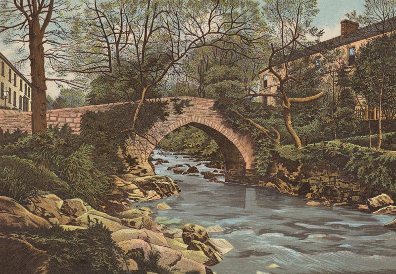 Plymouth: Ivybridge, poblíž Plymouthu (barva lito) od English School
