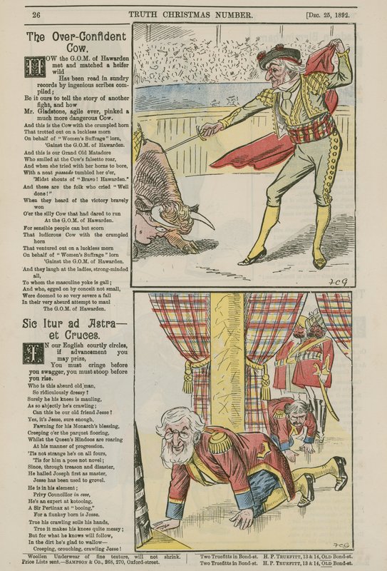 Politické karikatury od English School