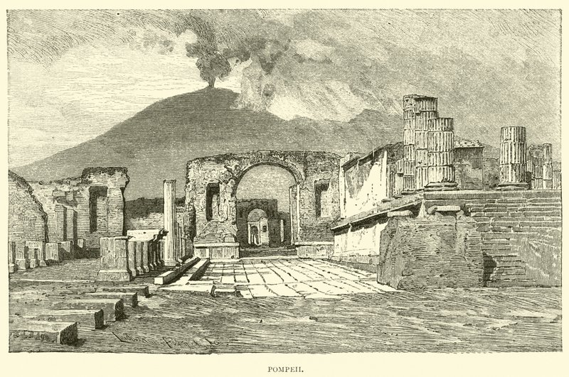 Pompeje od English School