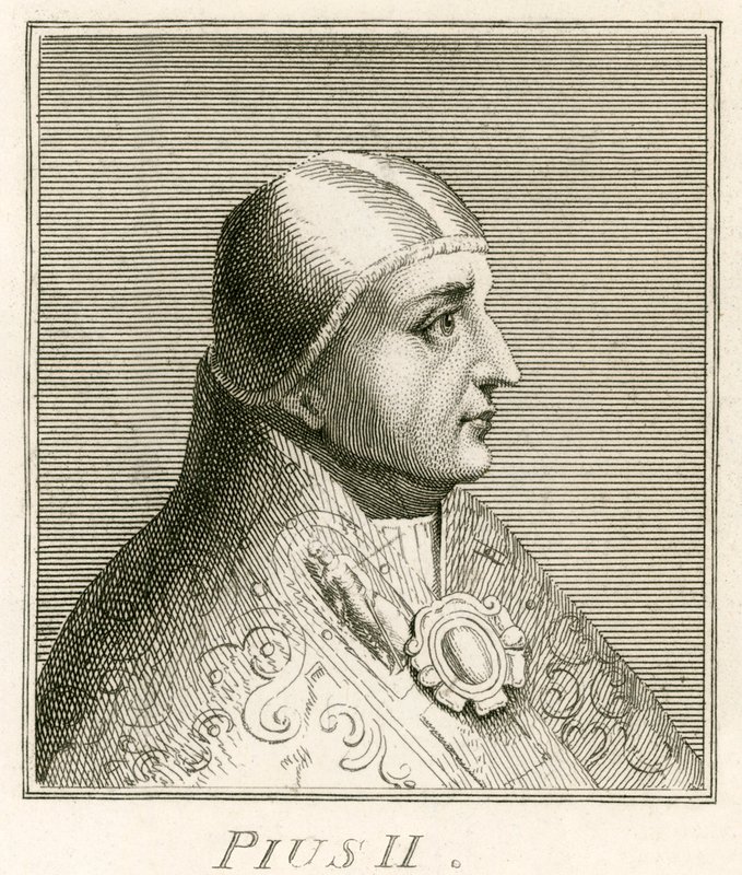 papež Pius II od English School