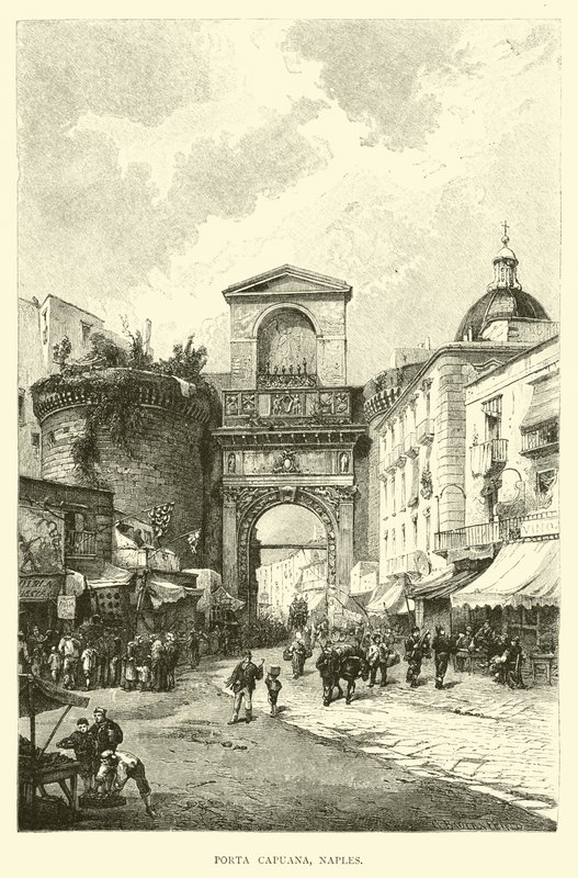 Porta Capuana, Neapol od English School