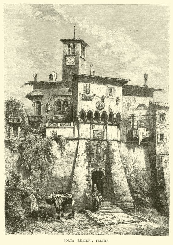 Porta Rusteri, Feltre od English School