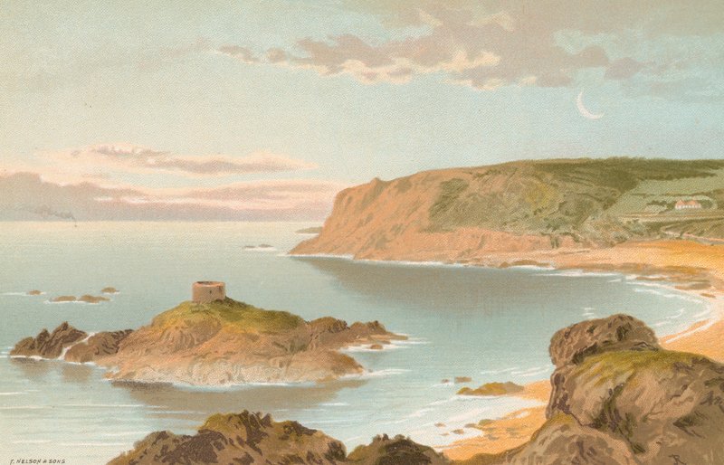 Portelet Bay--Jersey od English School