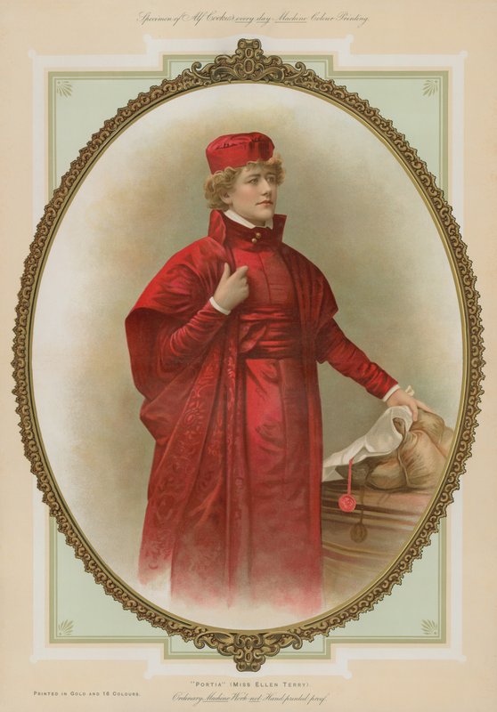 Portia, slečno Ellen Terryová od English School