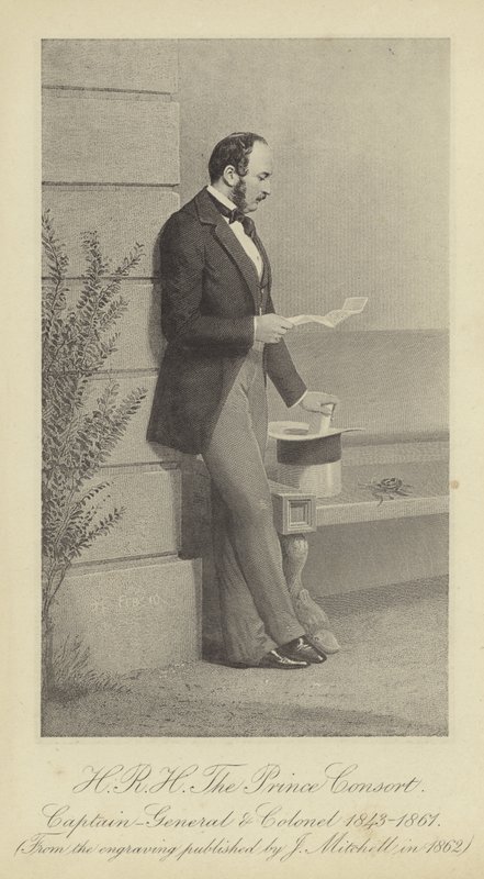 Portrét Alberta, Prince Consort od English School