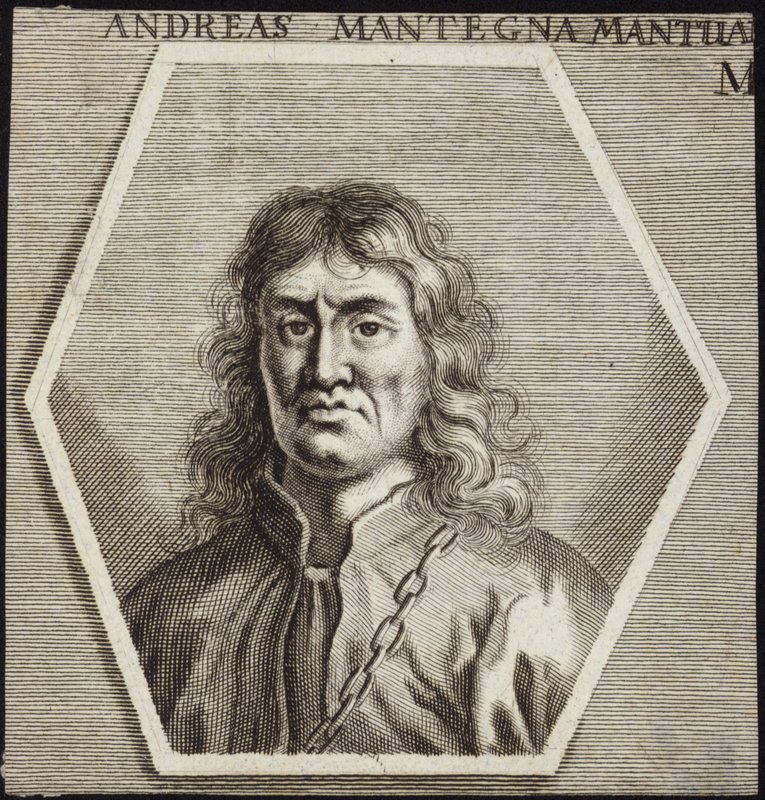 Portrét Andrey Mantegny od English School