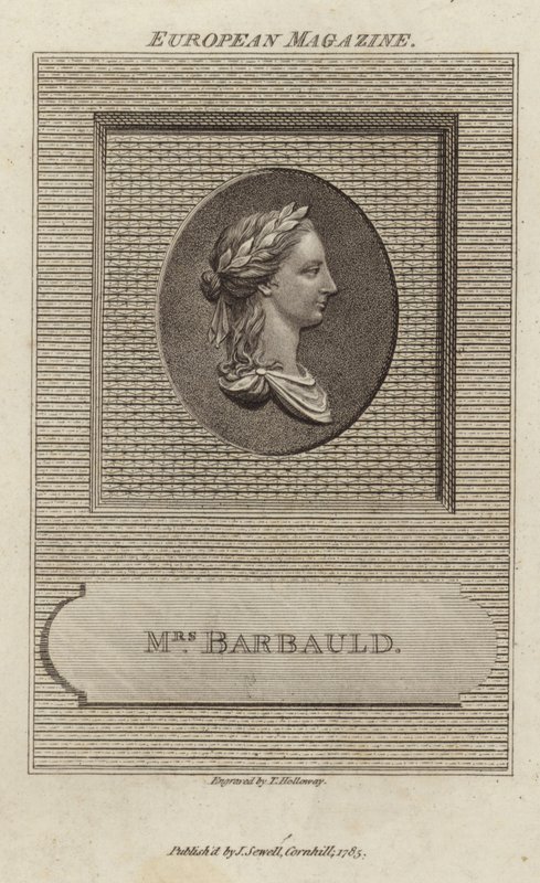 Portrét Anny Laetitie Barbauldové od English School