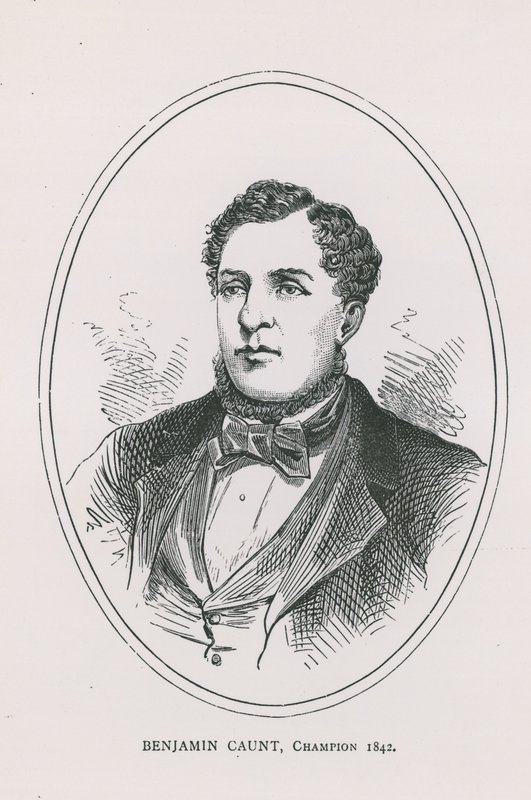 Portrét Benjamina Caunta od English School