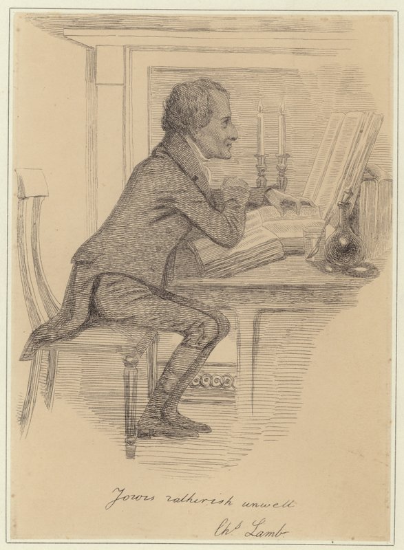 Portrét Charlese Lamba od English School