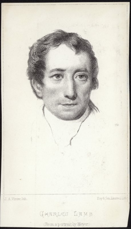 Portrét Charlese Lamba od English School