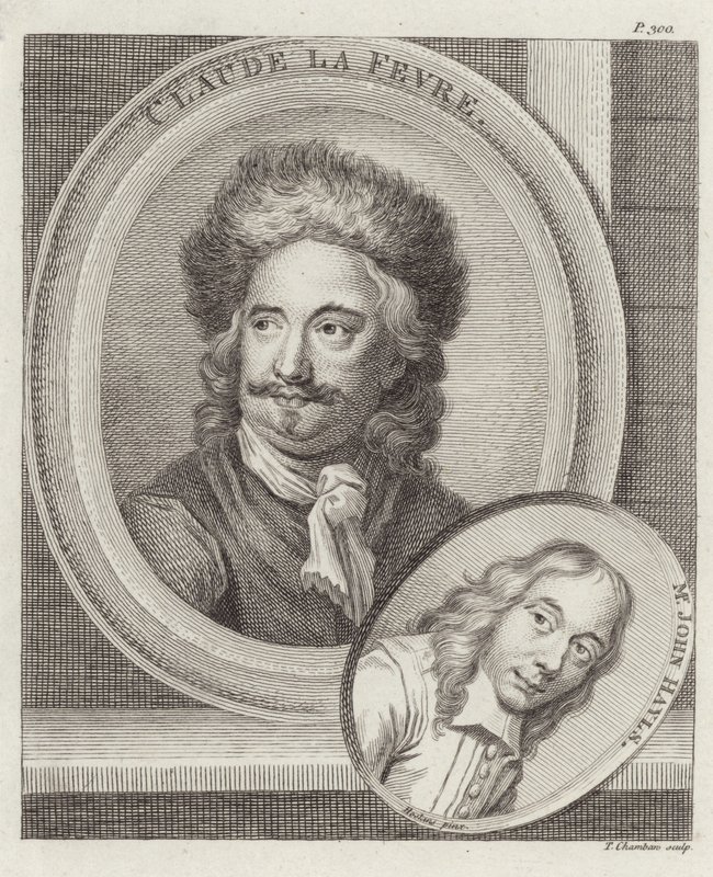 Portrét Claude le Fevre a John Hayls od English School