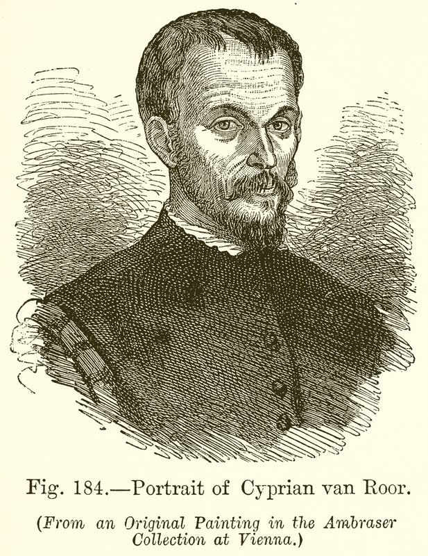 Portrét Cypriana Van Roora od English School