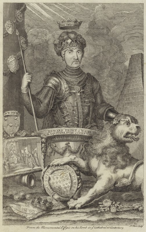 Portrét Edwarda, prince z Walesu od English School