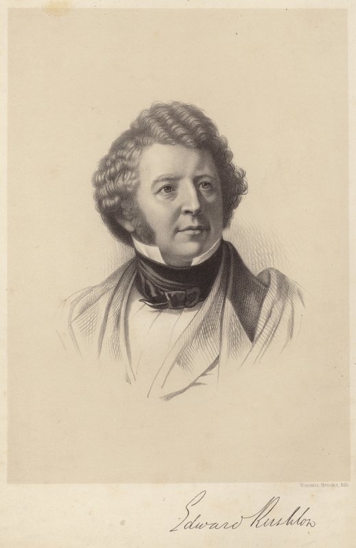 Portrét Edwarda Rushtona od English School
