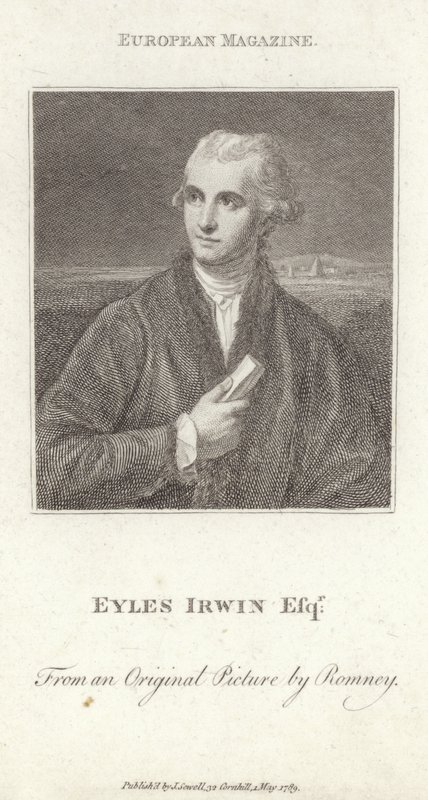 Portrét Eyles Irwin od English School