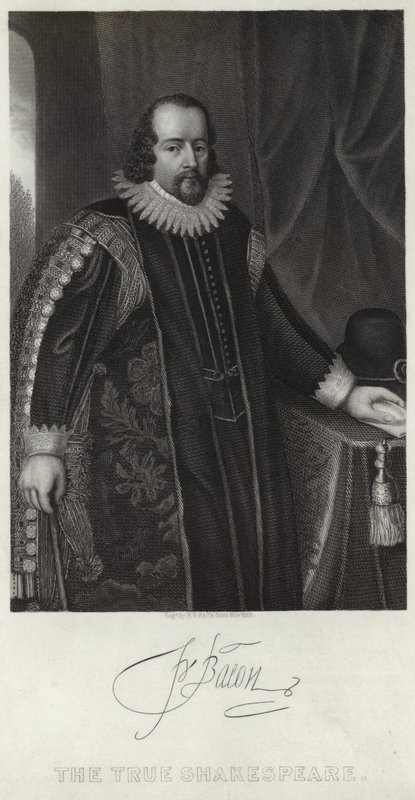 Portrét Francise Bacona od English School