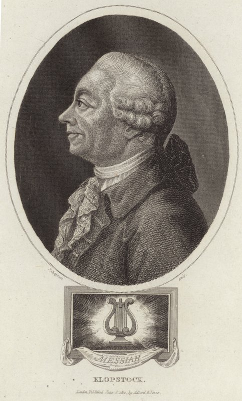 Portrét Friedricha Gottlieba Klopstocka od English School