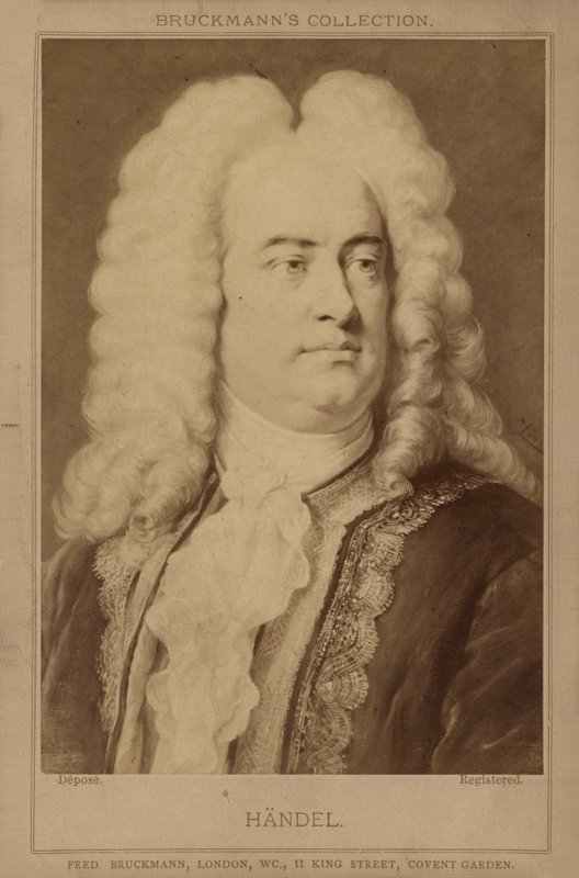 Portrét George Friedricha Händela od English School