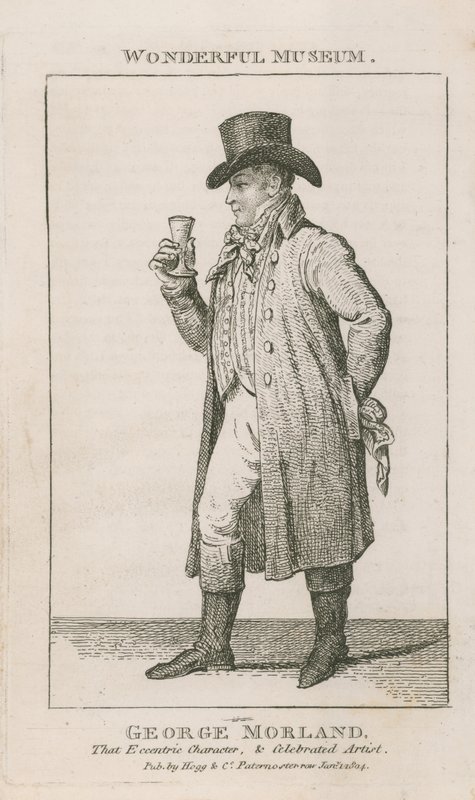 Portrét George Morlanda od English School