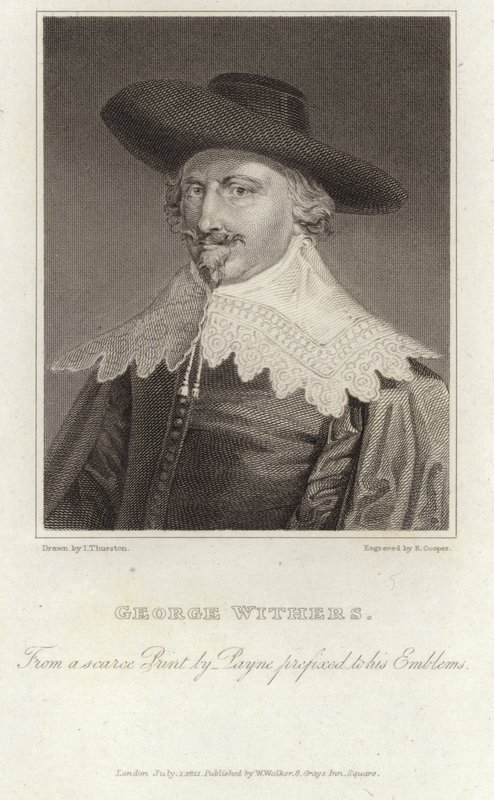 Portrét George Withera od English School