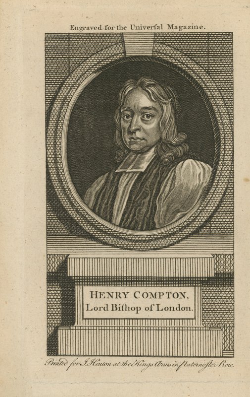 Portrét Henry Compton od English School