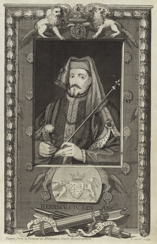 Portrét anglického Jindřicha IV od English School